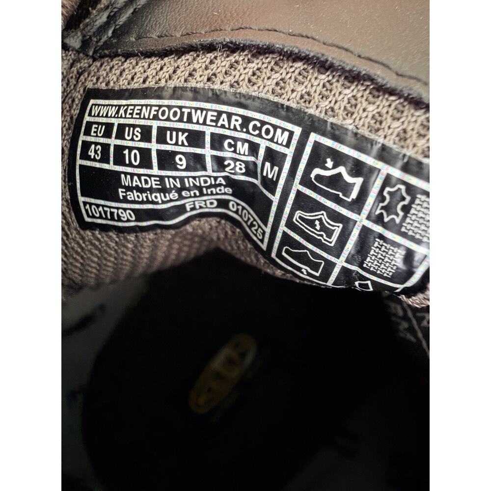 KEEN Slip-On Anchorage III Waterproof Boots Brown Chelsea Men Sz 10 - Picture 3 of 6